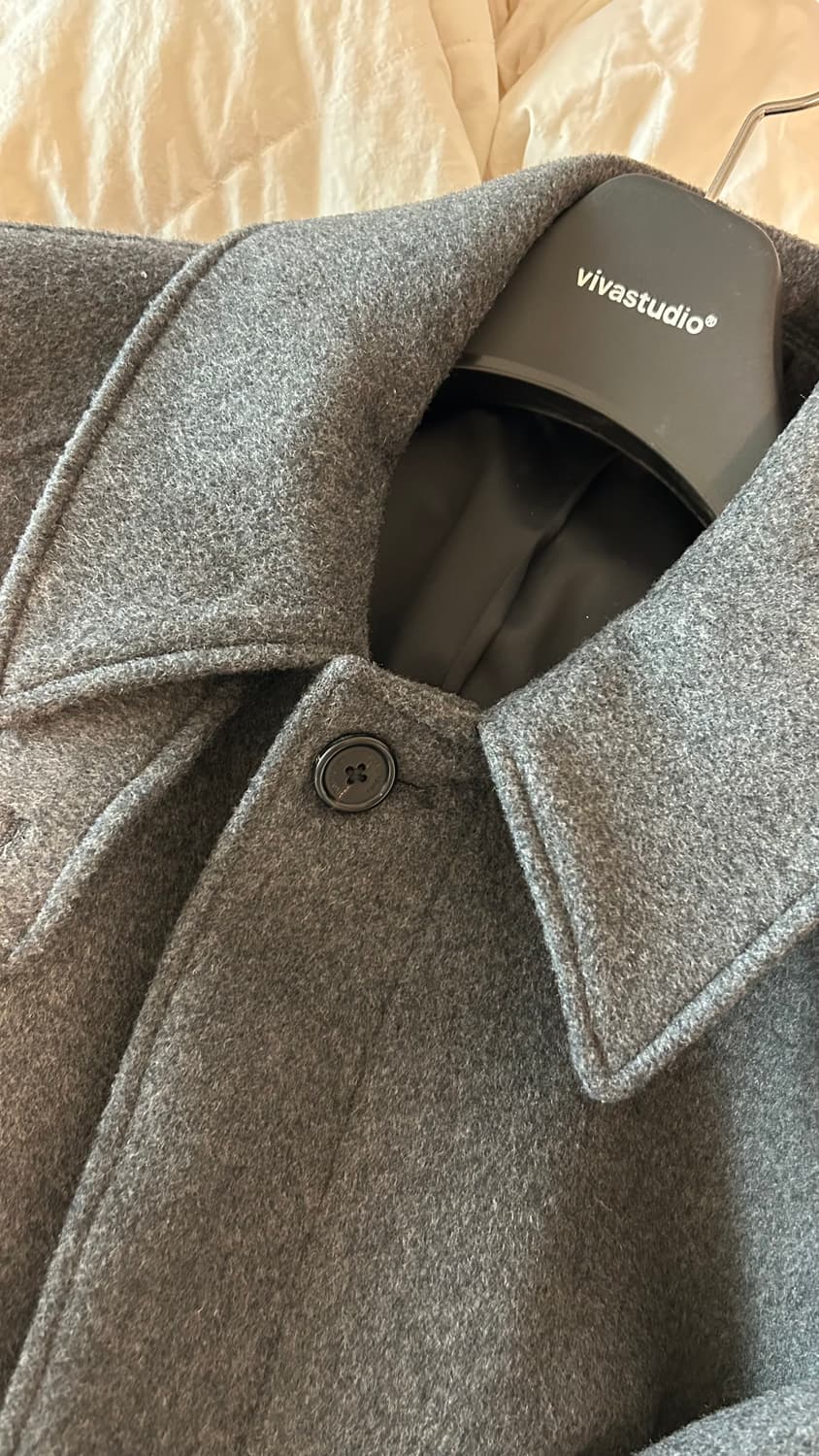 비바스튜디오 발마칸 코트 그레이 s 상품이미지3