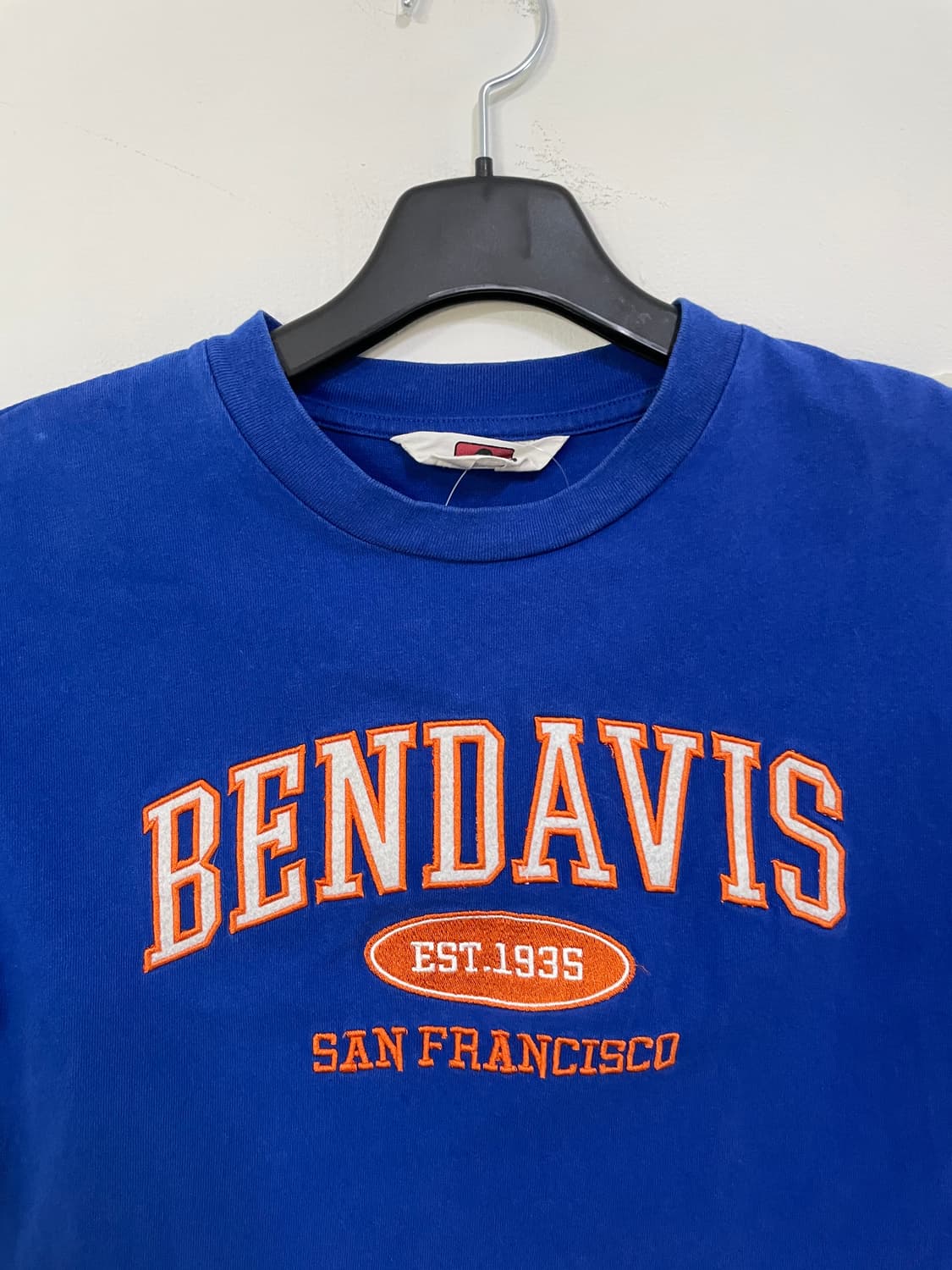 벤데이비스 블루 크롭 반팔 티셔츠 상품이미지4