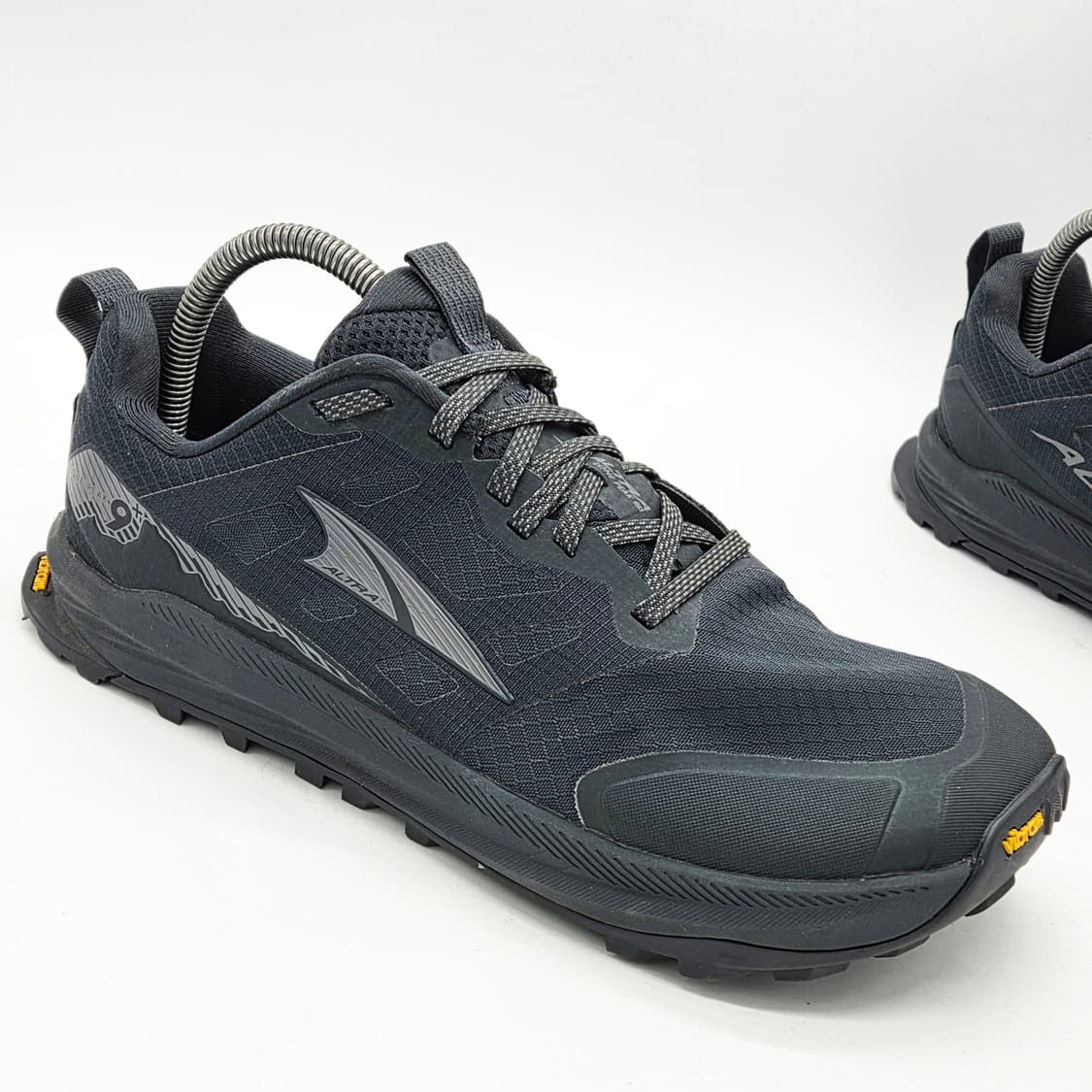 알트라 론픽9 플러스 와이드 트레일 런닝화 블랙 (US 8.5) 상품이미지5