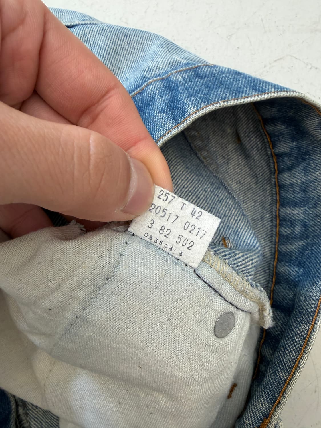 80s 517 orange tab jean  상품이미지8