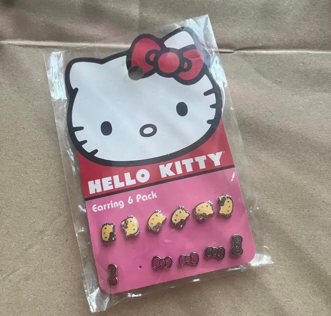 헬로키티 피어싱 고전 갸루 히메갸루 오네갸루 상품이미지1