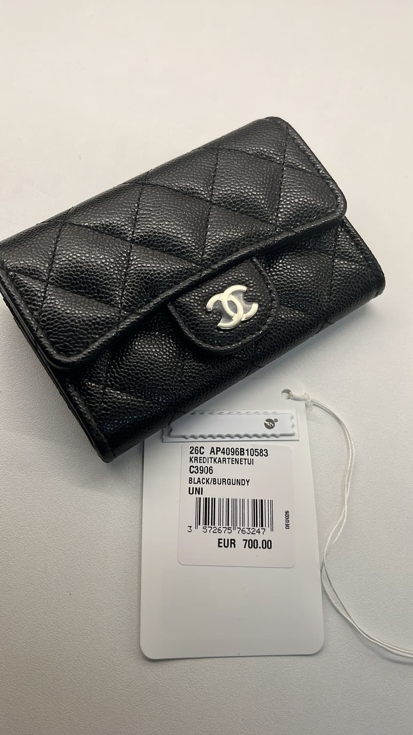 샤넬 지퍼포켓 블랙  상품이미지1