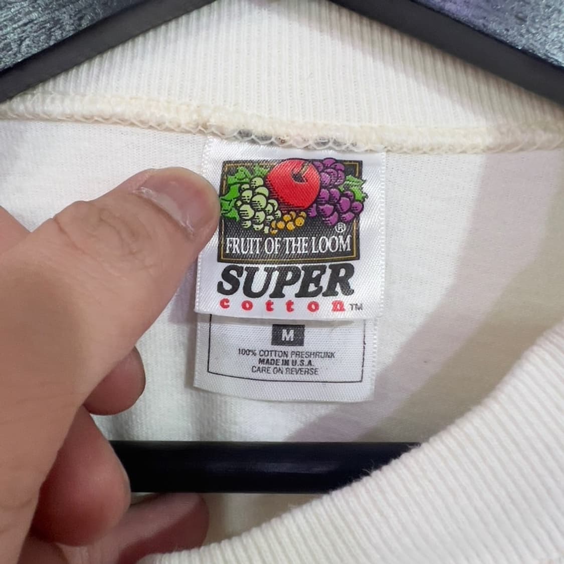 프룻오브더룸 90s 프린팅 롱슬리브 상품이미지5