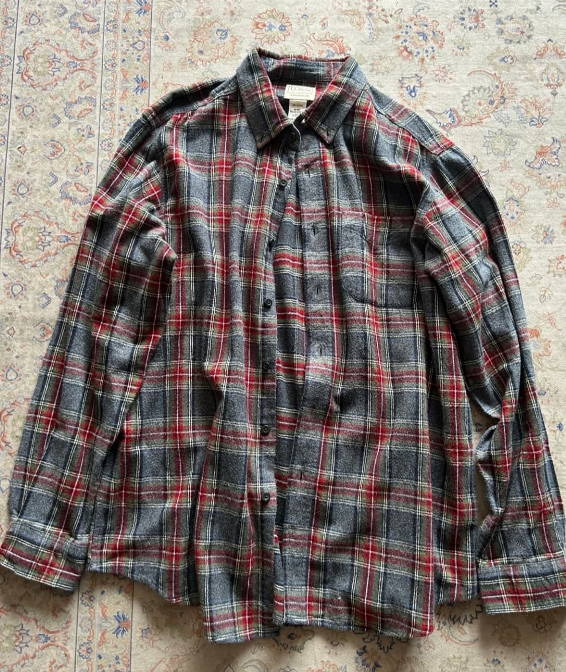 엘엘빈 체크셔츠 상품이미지1