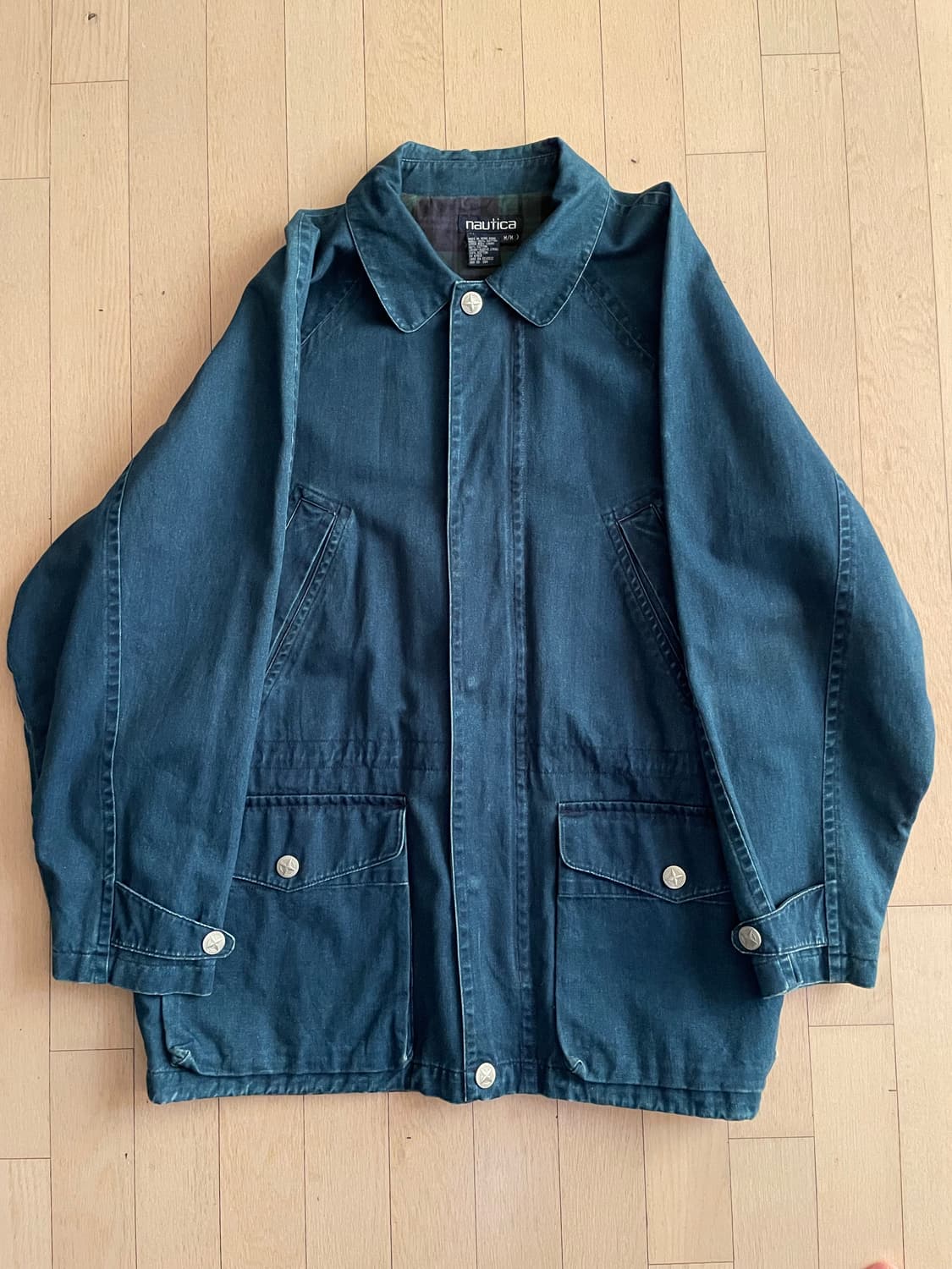 90s nautica 데님 코트 상품이미지1