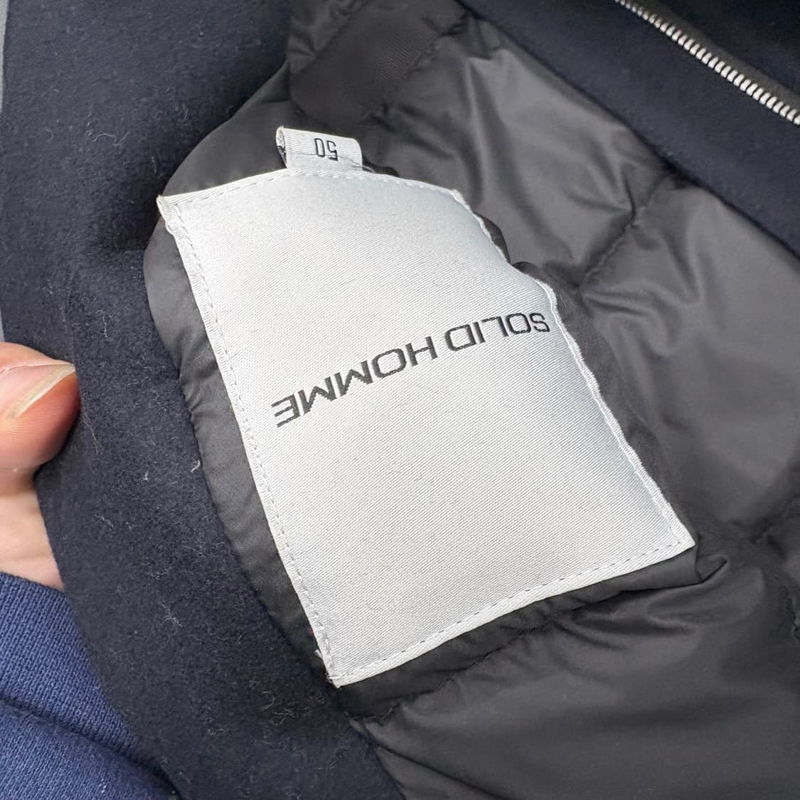 (100)솔리드옴므코트패딩 상품이미지5