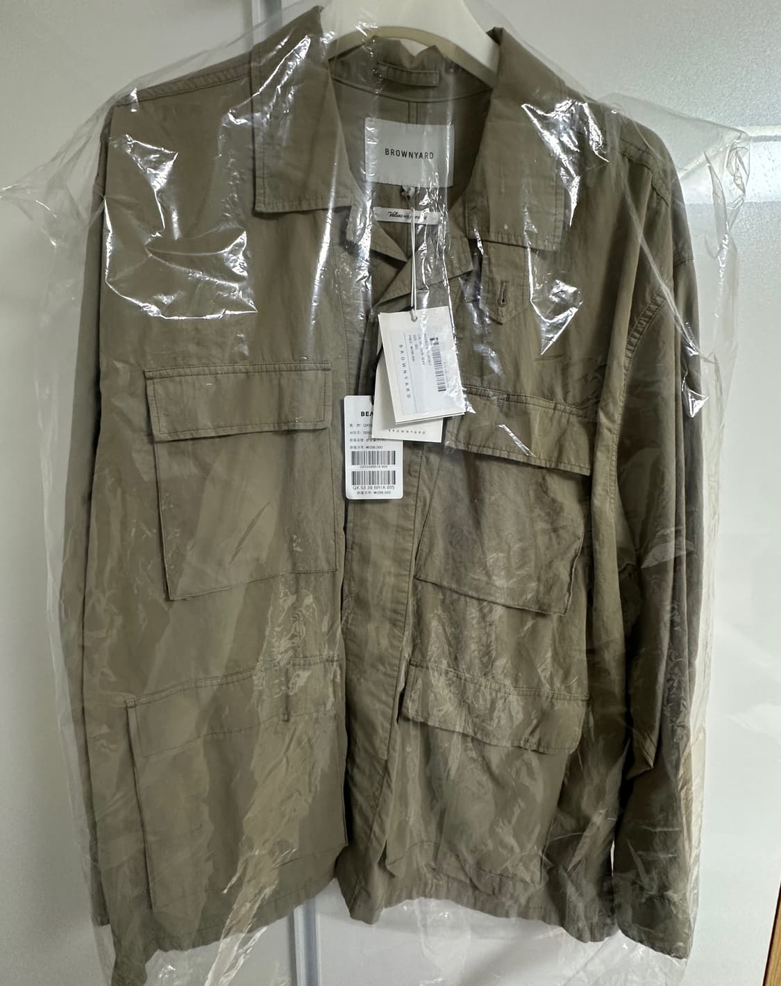 [최종가격] 브라운야드 BDU 자켓(택옷걸이 비닐채새상품,5사이즈) 상품이미지2