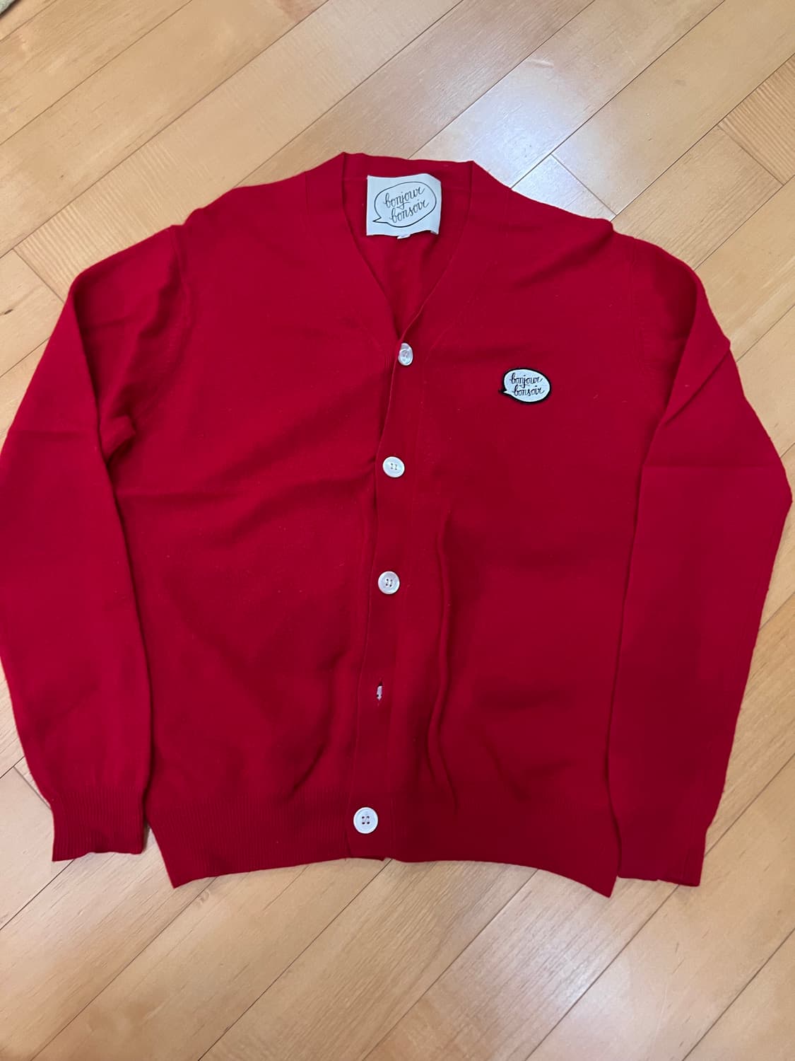 봉주르봉수아 가디건 L 상품이미지1
