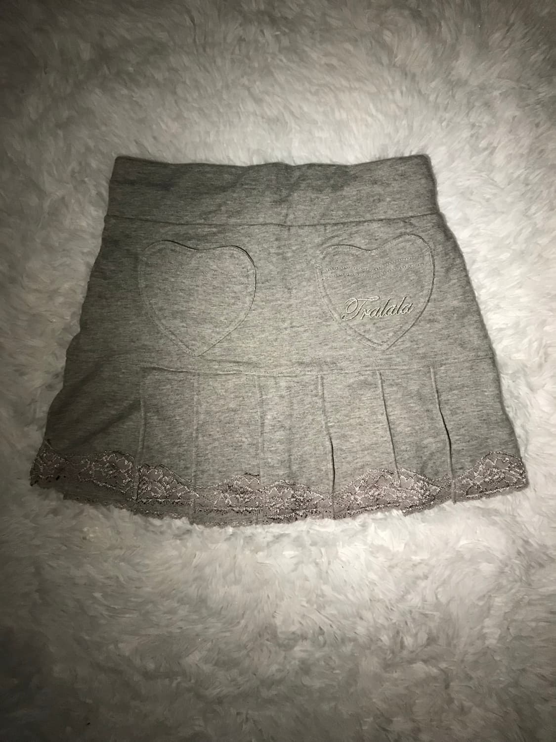 tralala grey banding skirt 상품이미지1