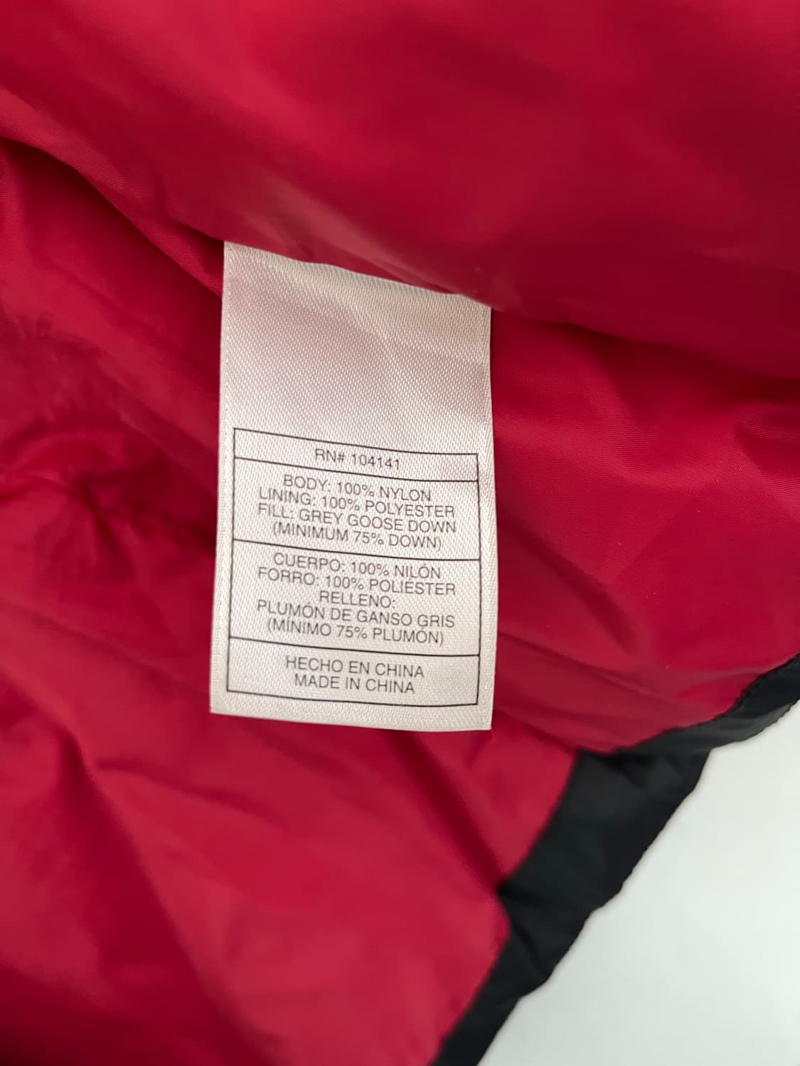 여성 빈티지 ACG 구스다운 패딩 상품이미지6