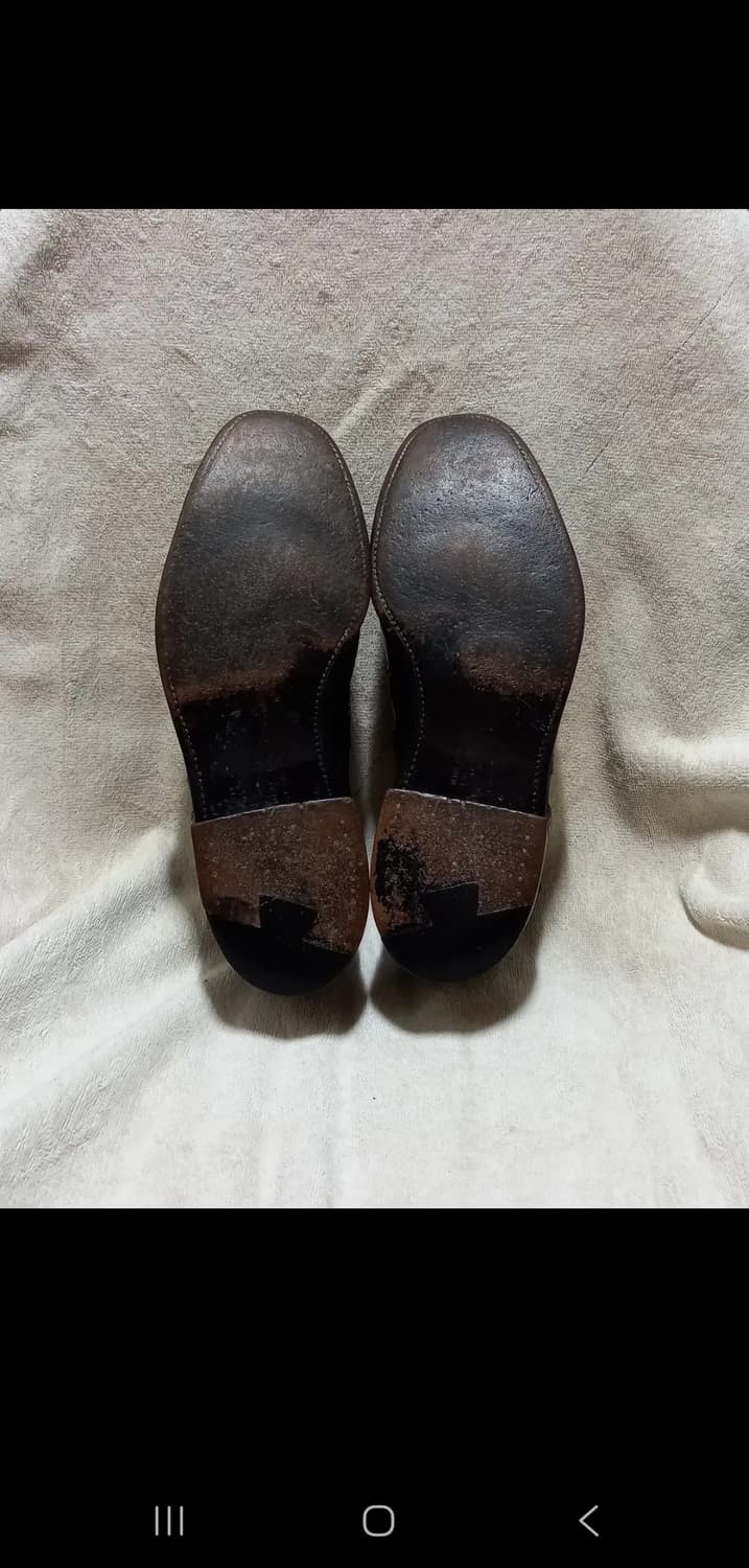 [판매] alden 9741 알든 9741 쉘 코도반 윙팁 발모랄 9 E 상품이미지7