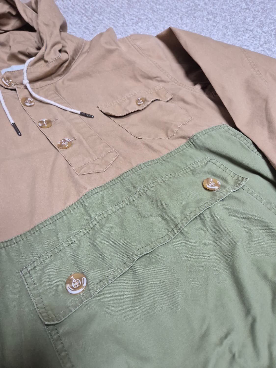 JACKPOT 면아노락 후드 상품이미지3