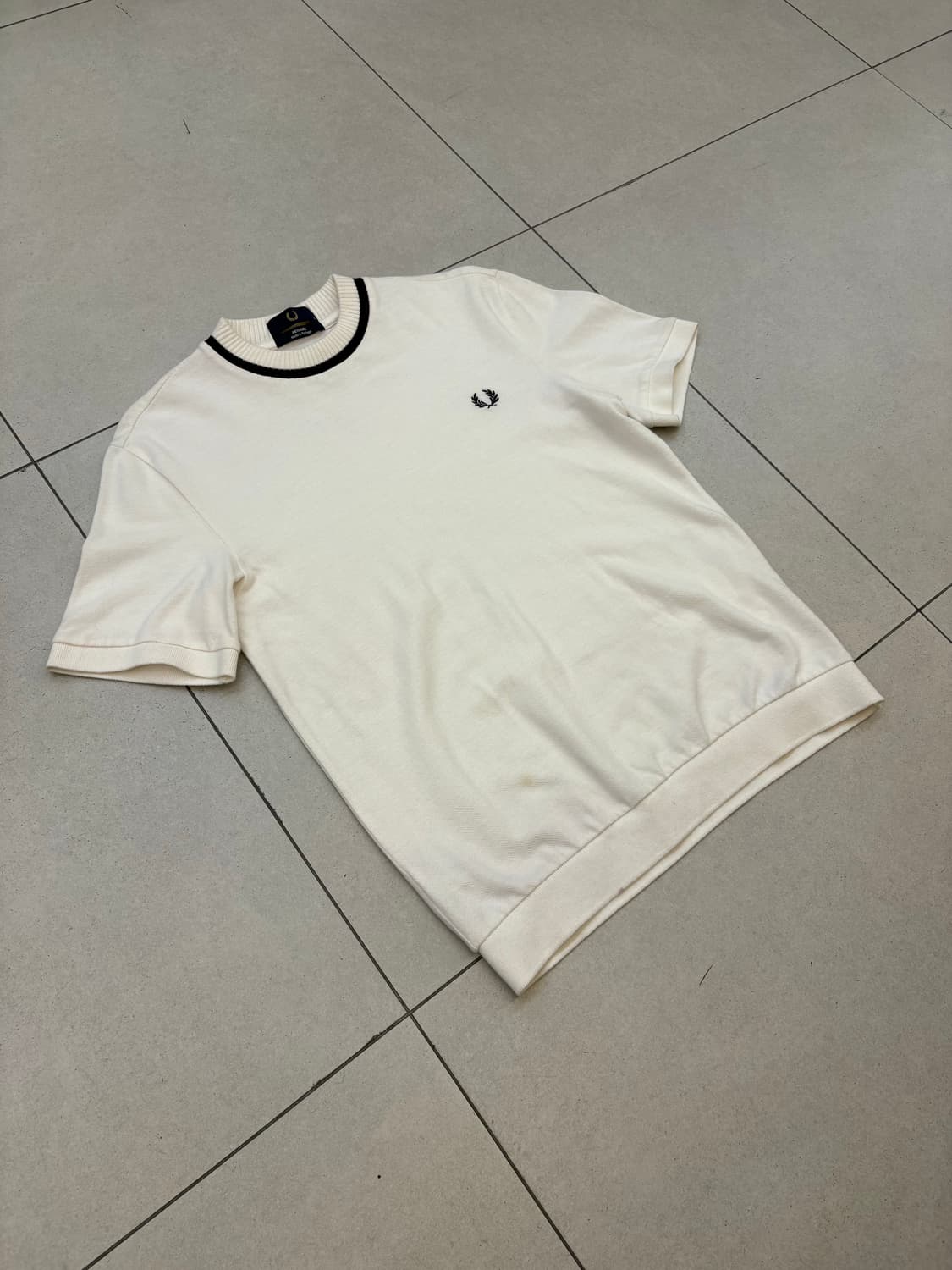 프레드페리 반팔 니트  상품이미지2