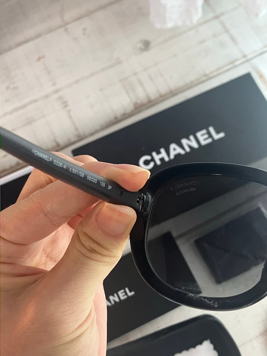 샤넬 선글라스 풀박스 (보증서O) 상품이미지5