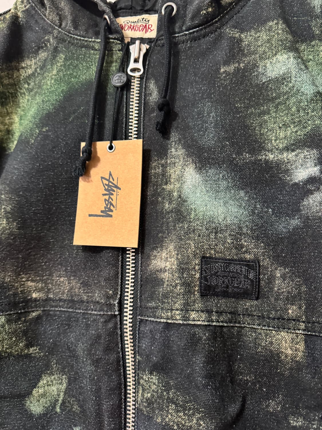 스투시 워크 스텐팻 카모 자켓 포틴 M 상품이미지2