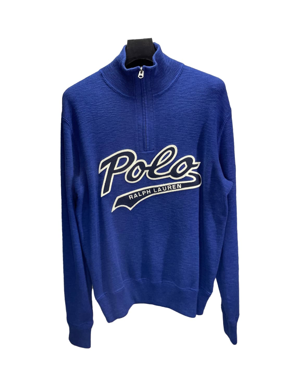 [M] 폴로 랄프로렌 아플리케 반집업 새상품 상품이미지2