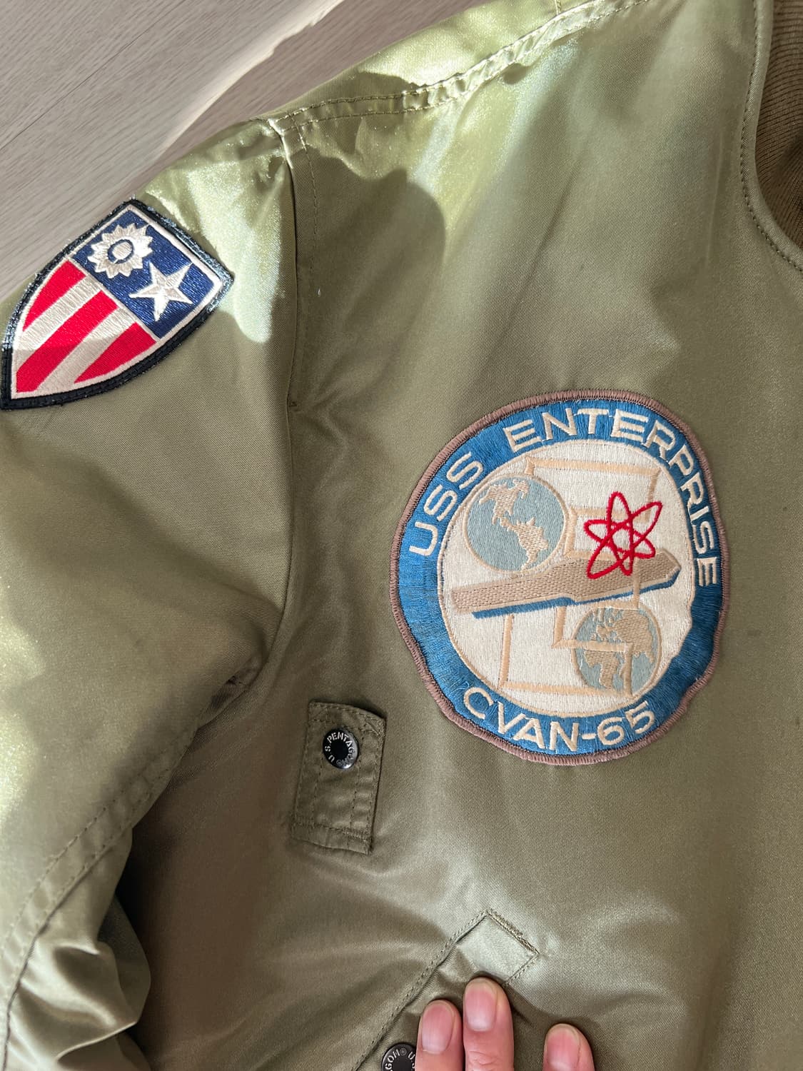 펜타곤 ma-1 항공점퍼 L 상품이미지3