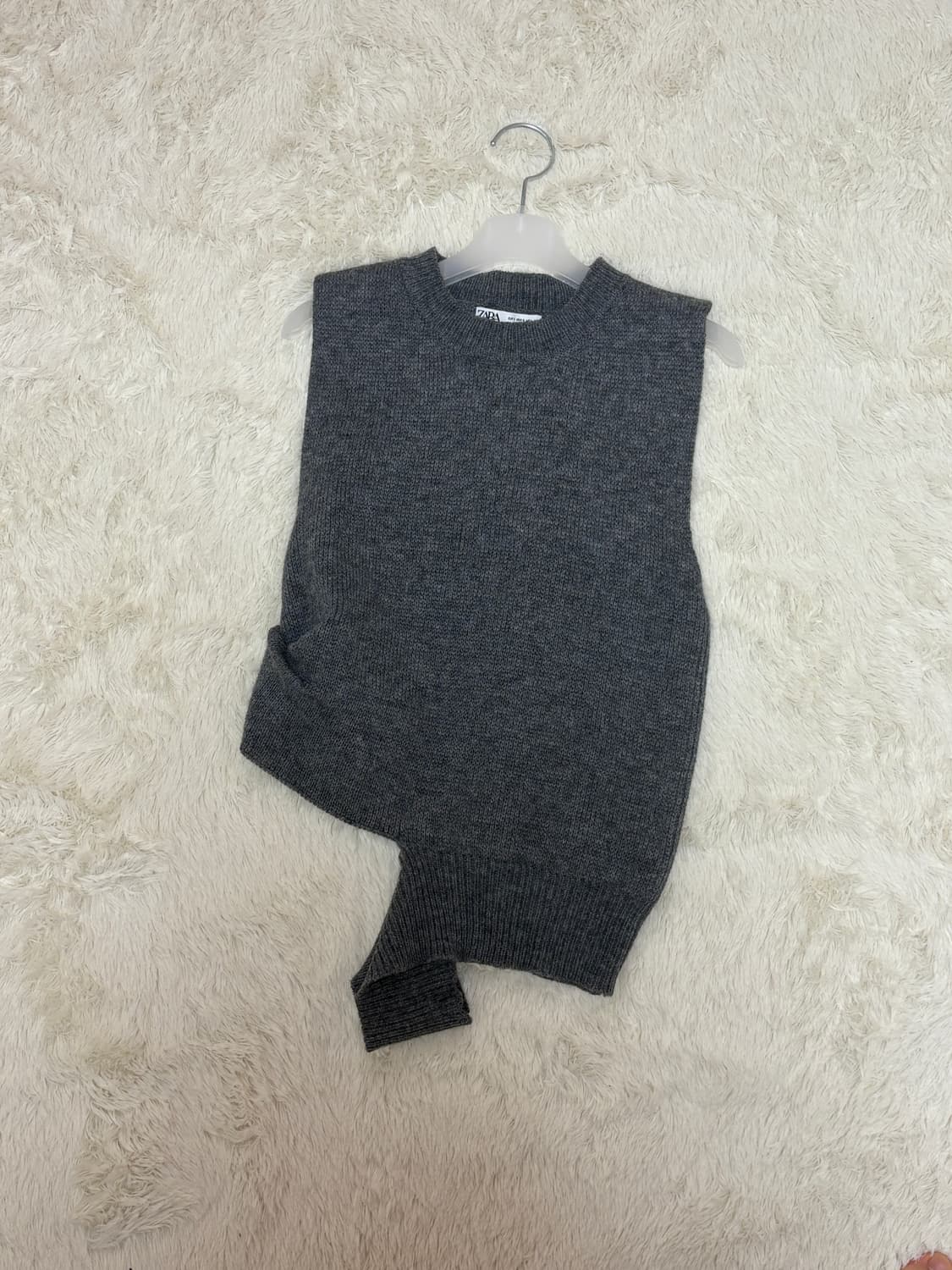 자라 울 니트 베스트 상품이미지3