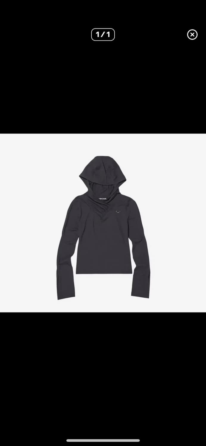 미스치프 셔링 후드 탑 상품이미지1