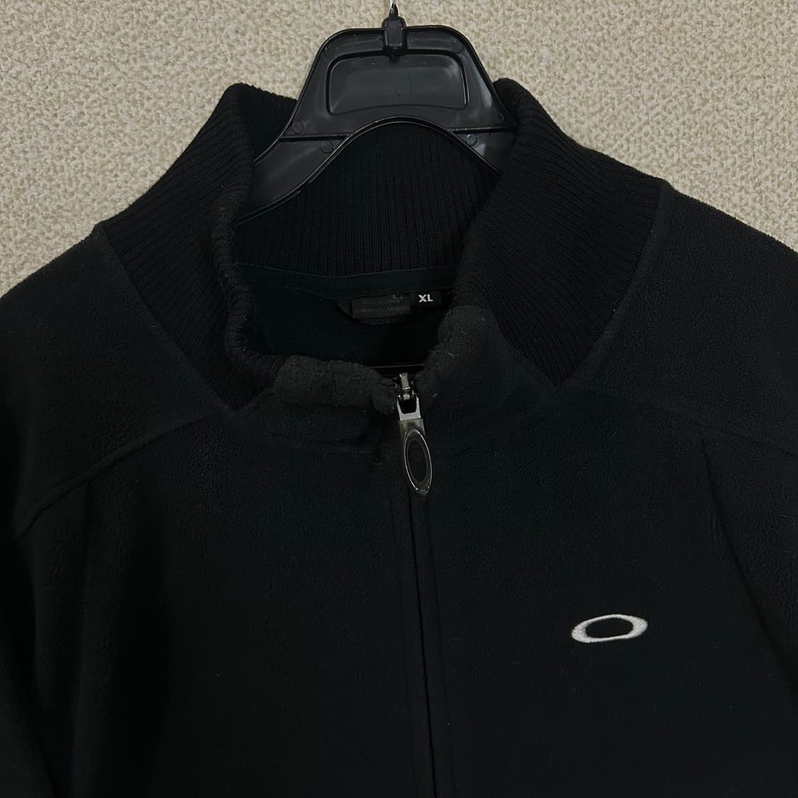 (XL) 00s 오클리 블랙 풀집업 플리스 자켓 상품이미지7