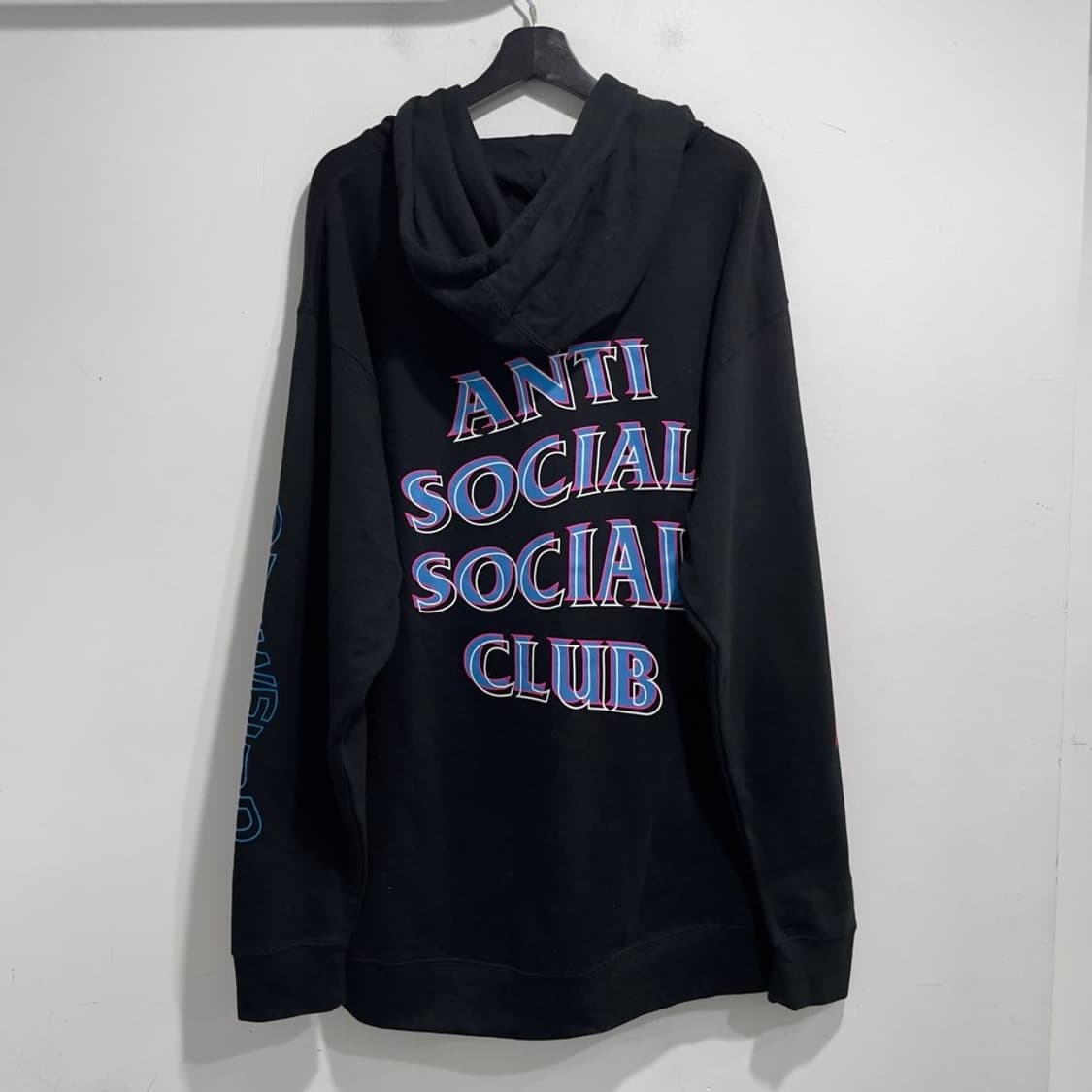 안티소셜클럽 프린팅 후드티 상품이미지3