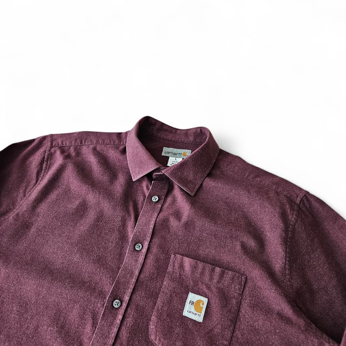 FR칼하트 면 오버핏 긴팔셔츠 L 상품이미지3