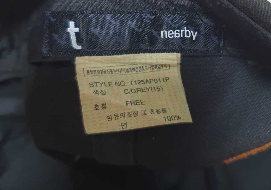 TBJ 빈티지 볼캡 모자 상품이미지5