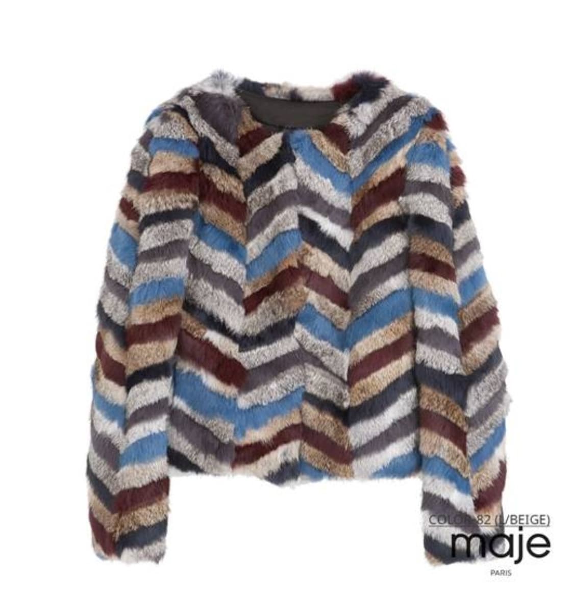 MAJE 마쥬 유인나 래빗퍼 자켓 2사이즈 상품이미지1