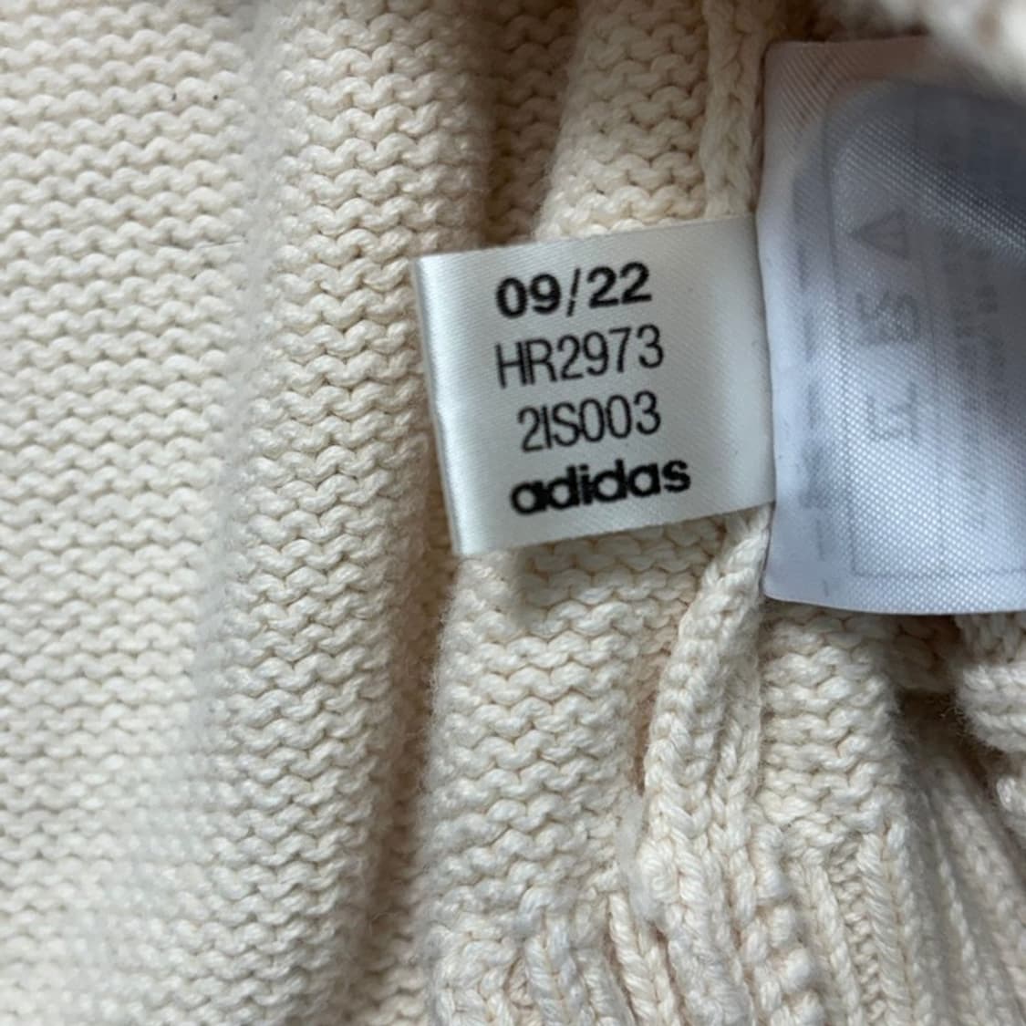 ADIDAS 파이어버드 자수 니트 베스트 3XL 상품이미지9