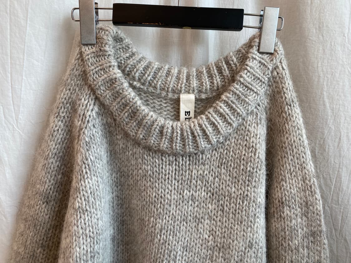 EBONY IVORY 그레이 울헤비니트(F) 상품이미지3