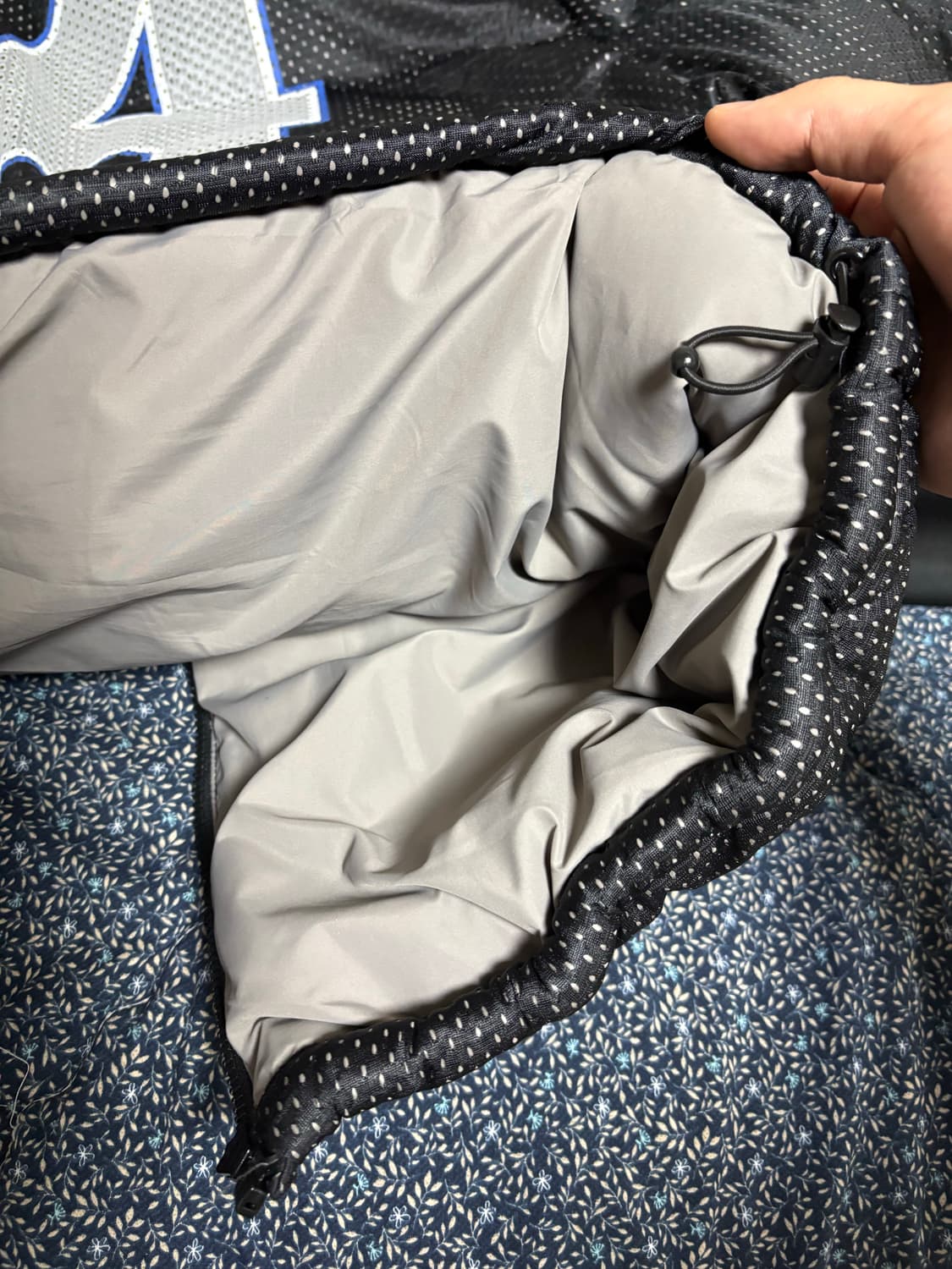 [패딩] 슈프림 메쉬 저지 퍼퍼 자켓 블랙 23SS xl 상품이미지9