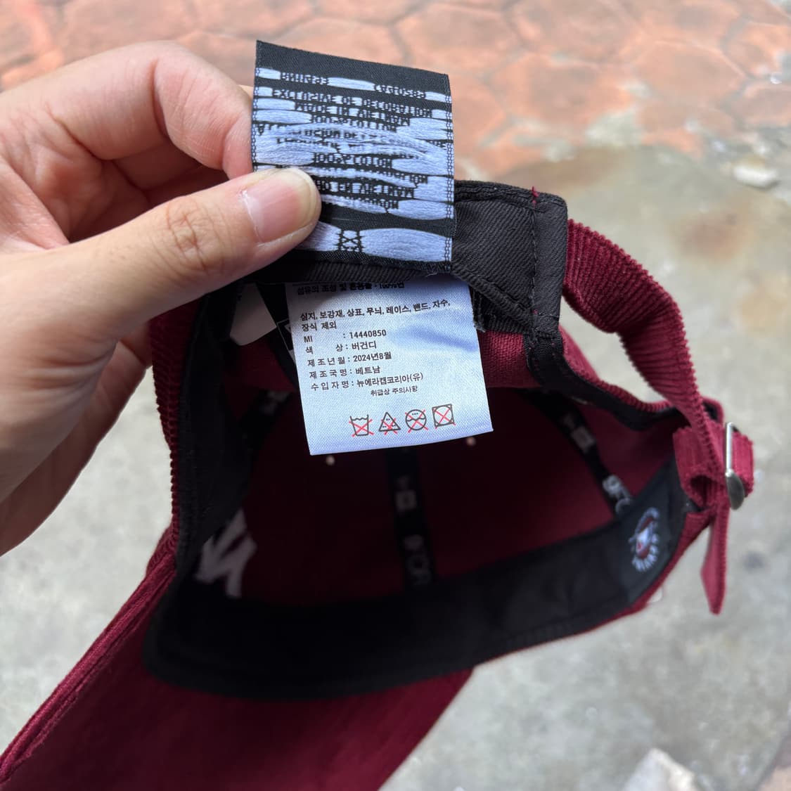 New Era 뉴에라 코듀로이 캡 모자 상품이미지9