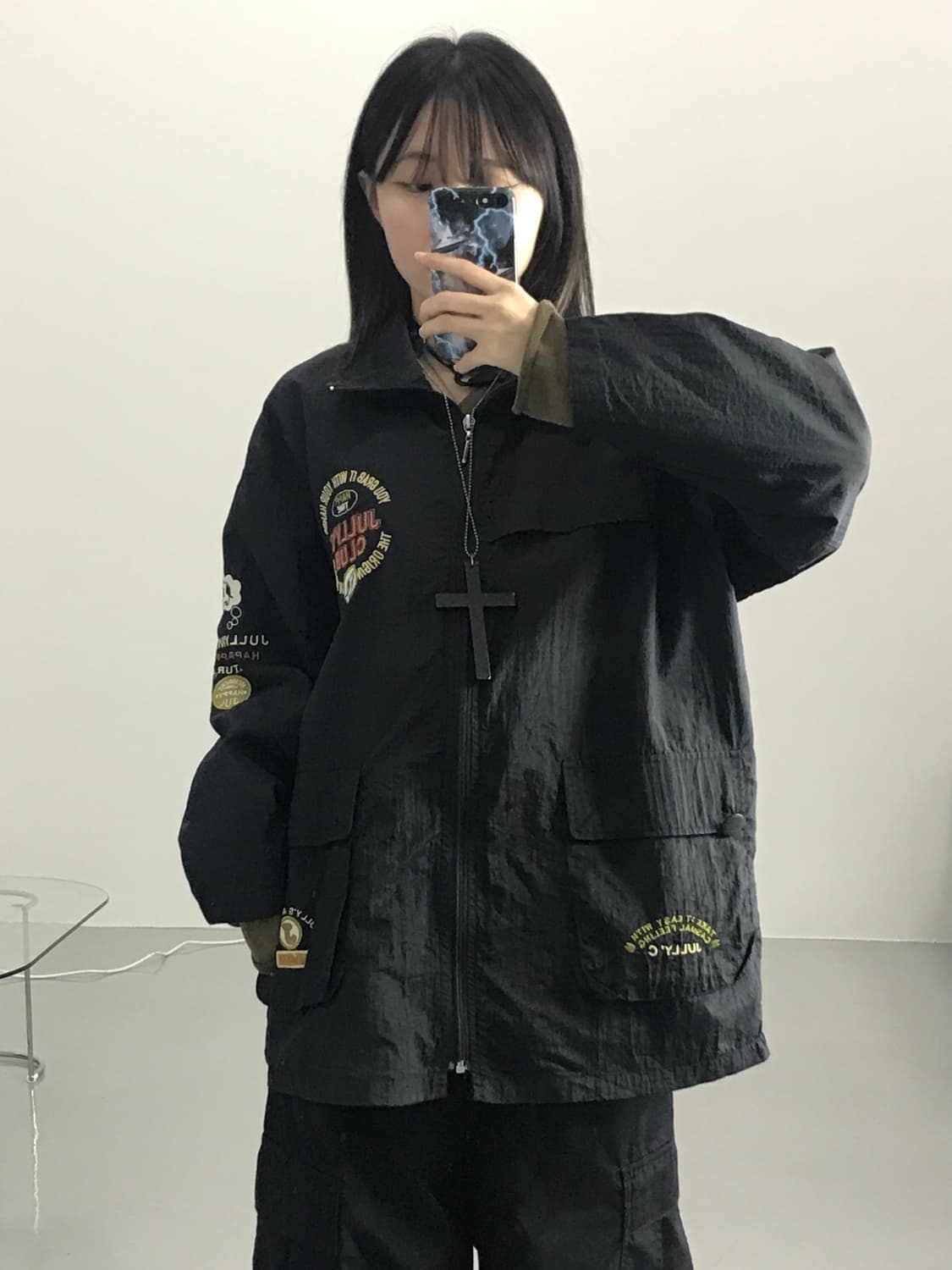 JPN 빈티지 바람막이 상품이미지1