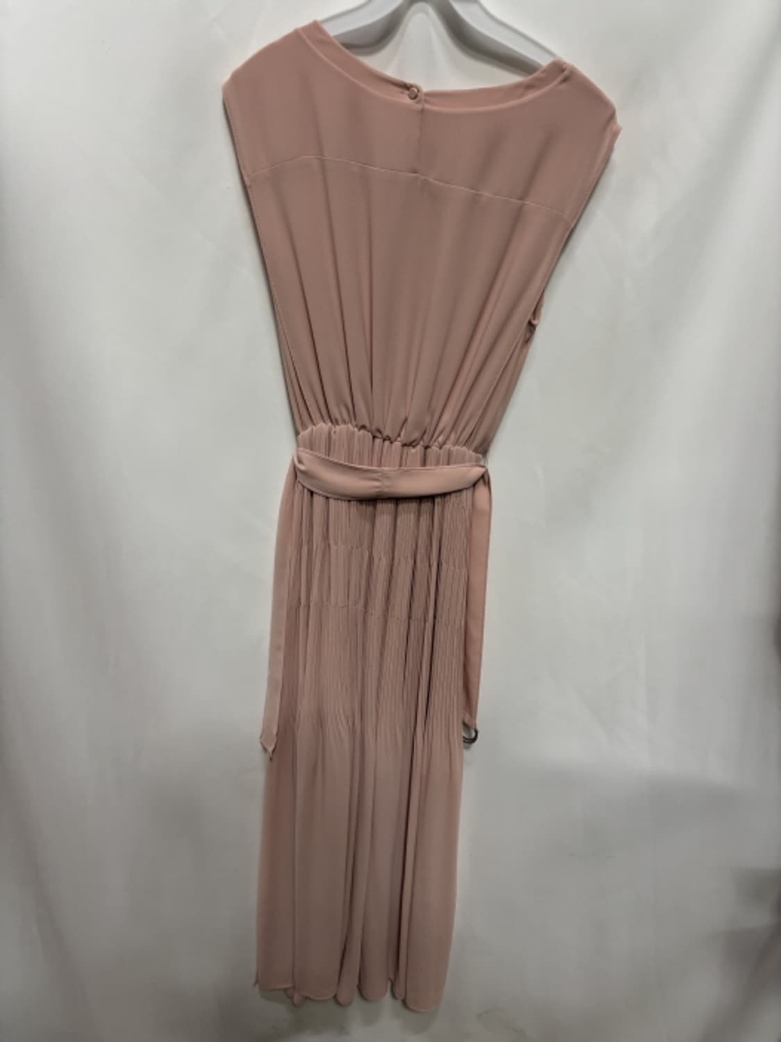 나무그림 민소매 나시 플리츠 쉬폰 롱 원피스 상품이미지4