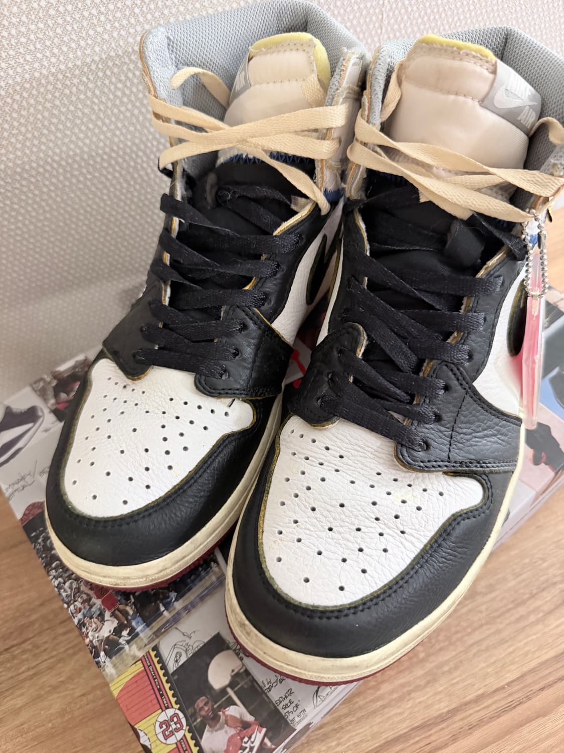 270) 조던 유니온 블랙토 상품이미지2