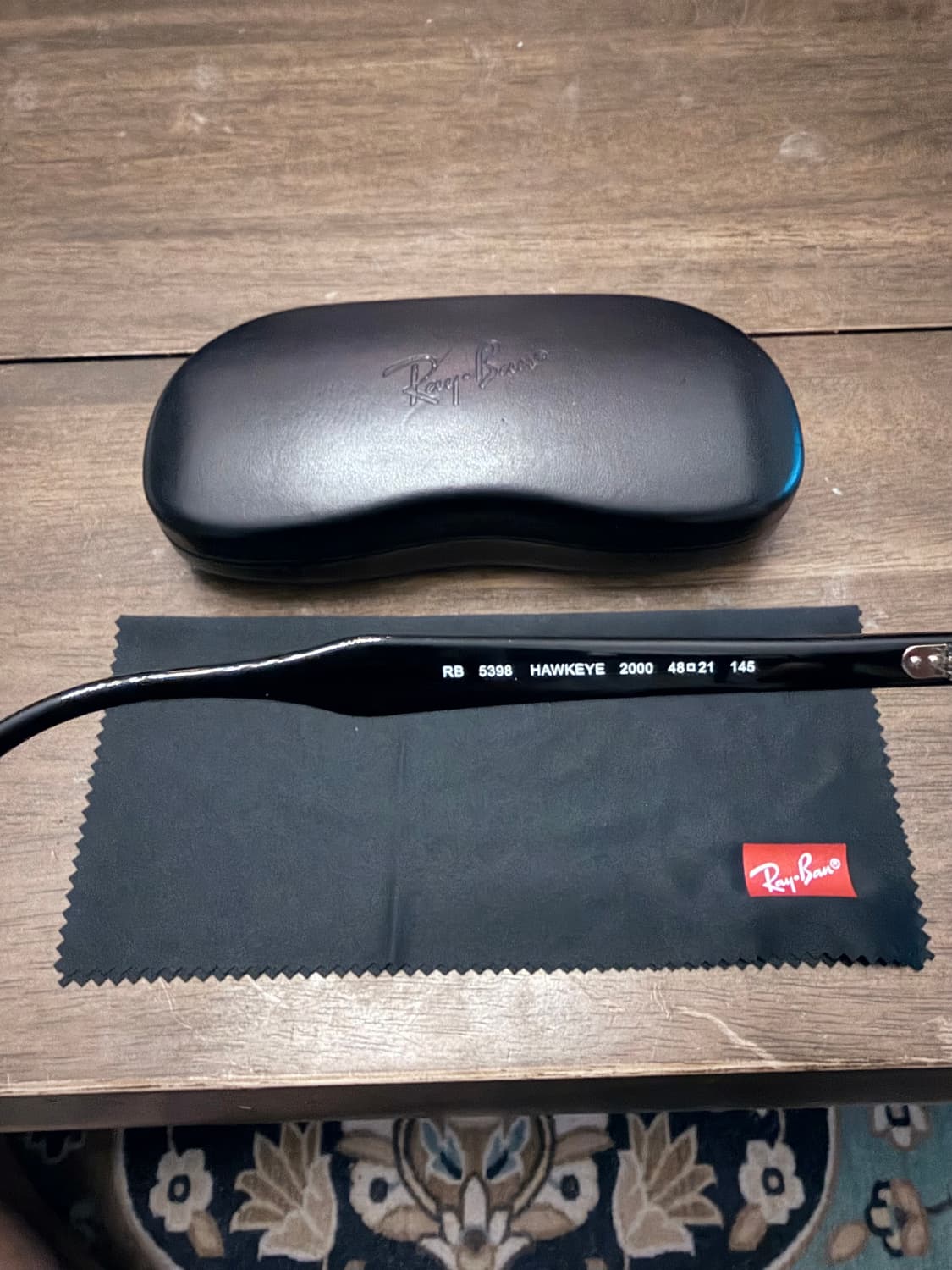 레이벤 호크아이 48 블랙 RB5398 상품이미지2