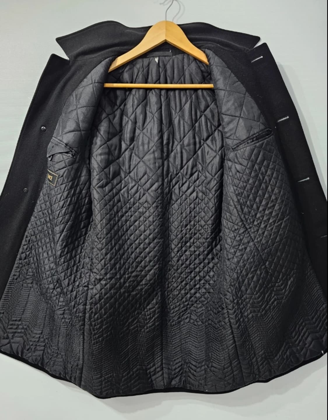 베르사체 남성 울 캐시미어 오버코트 100 상품이미지4