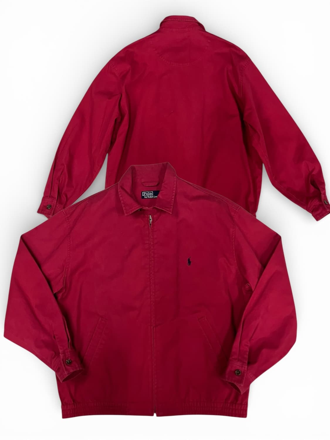 폴로 랄프로렌 레드 봄버 자켓 95 상품이미지1