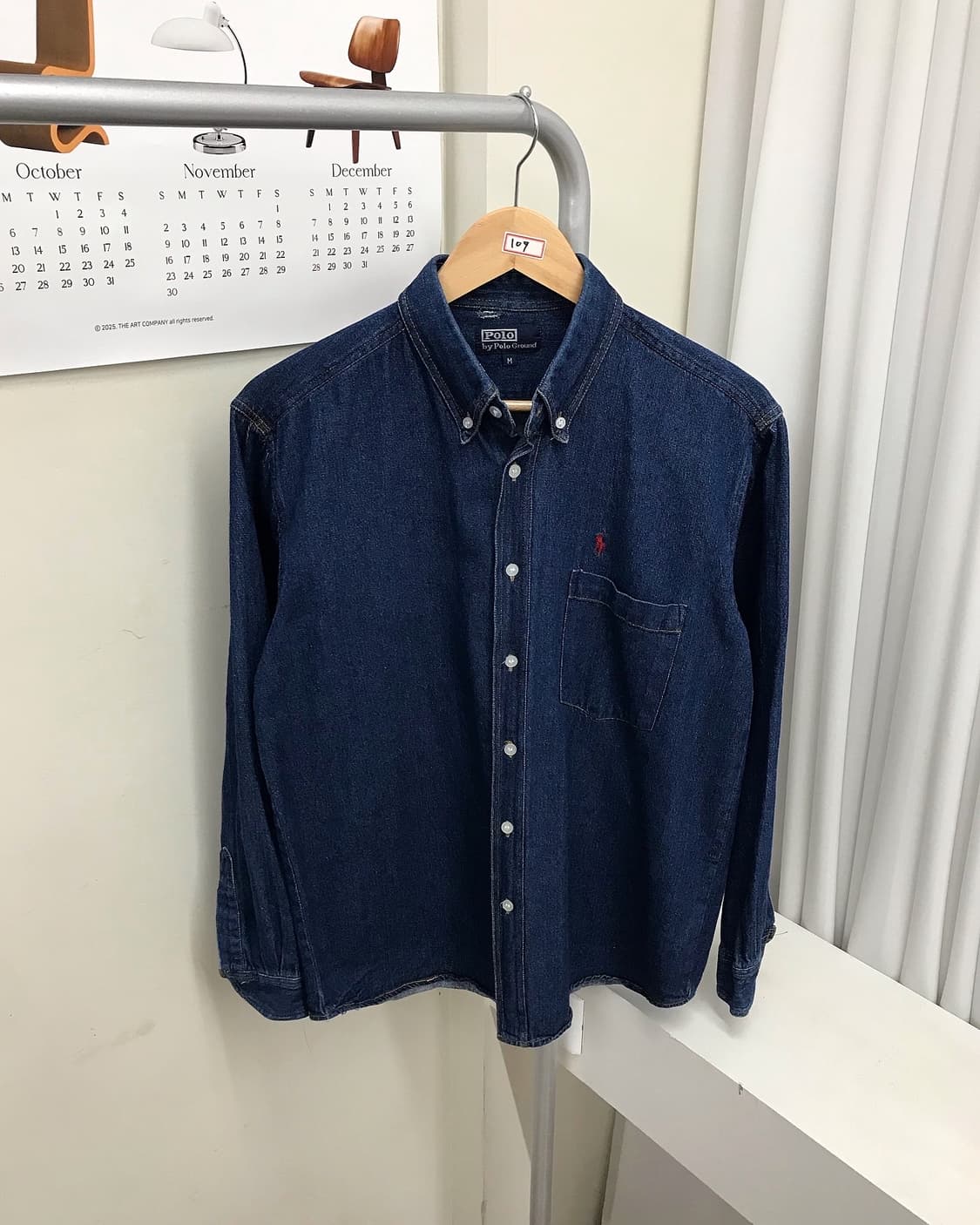 폴로 데님 셔츠 상품이미지1