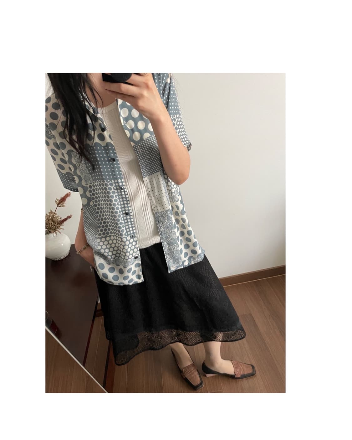 dot blouse 상품이미지3