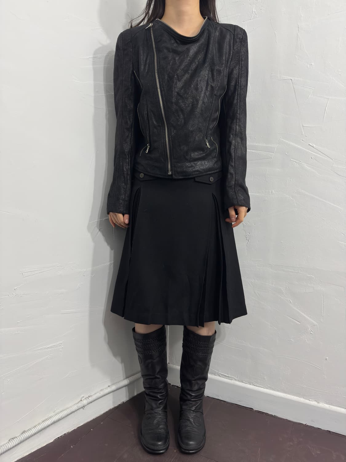 yozme leather jacket 상품이미지2