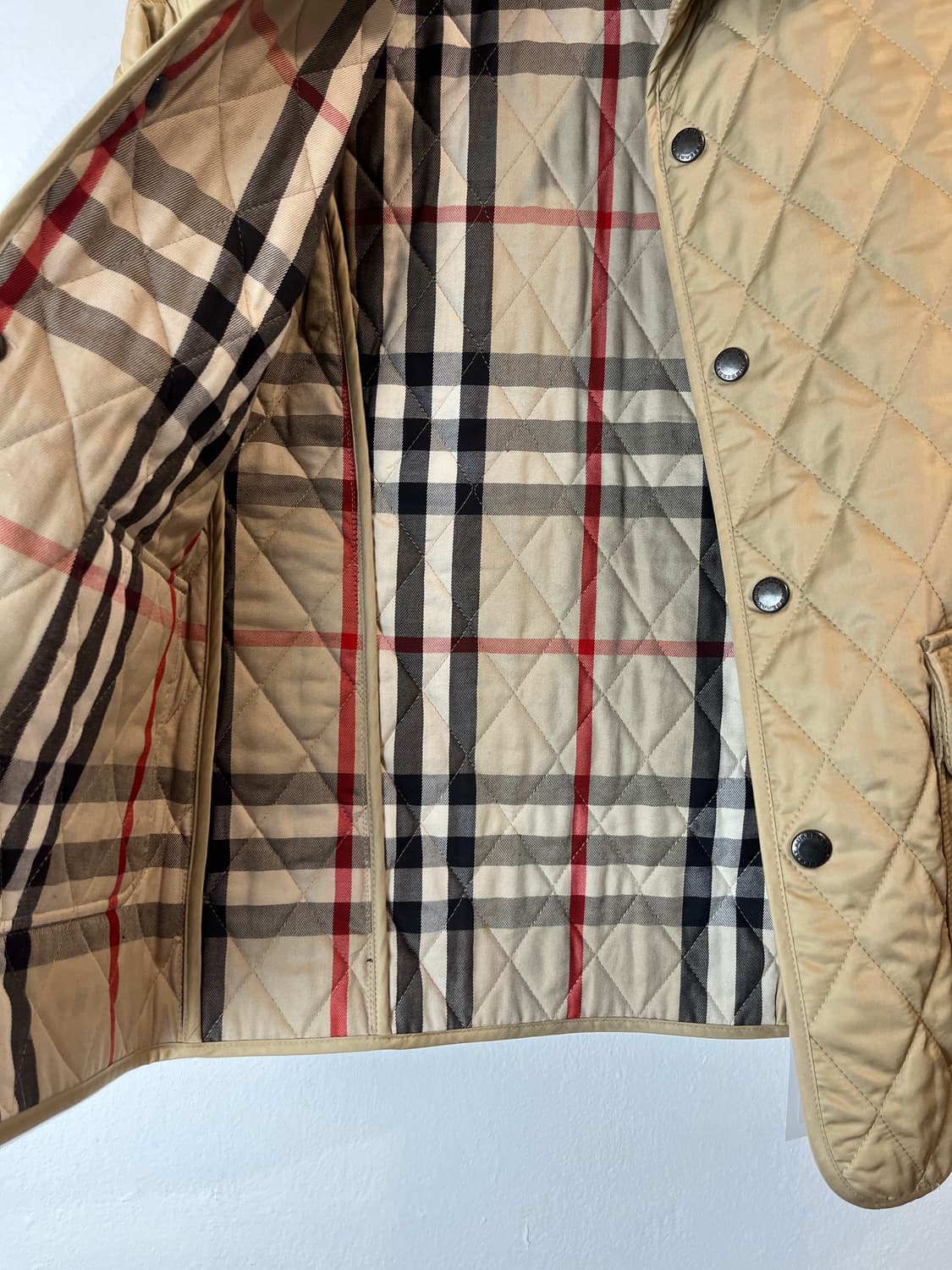 버버리 런던 키즈 퀼팅 자켓 상품이미지9