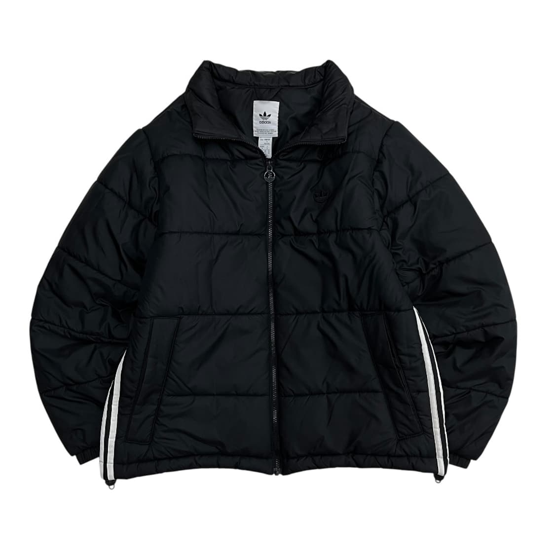 아디다스 화이트라인 블랙 패딩 M 상품이미지3