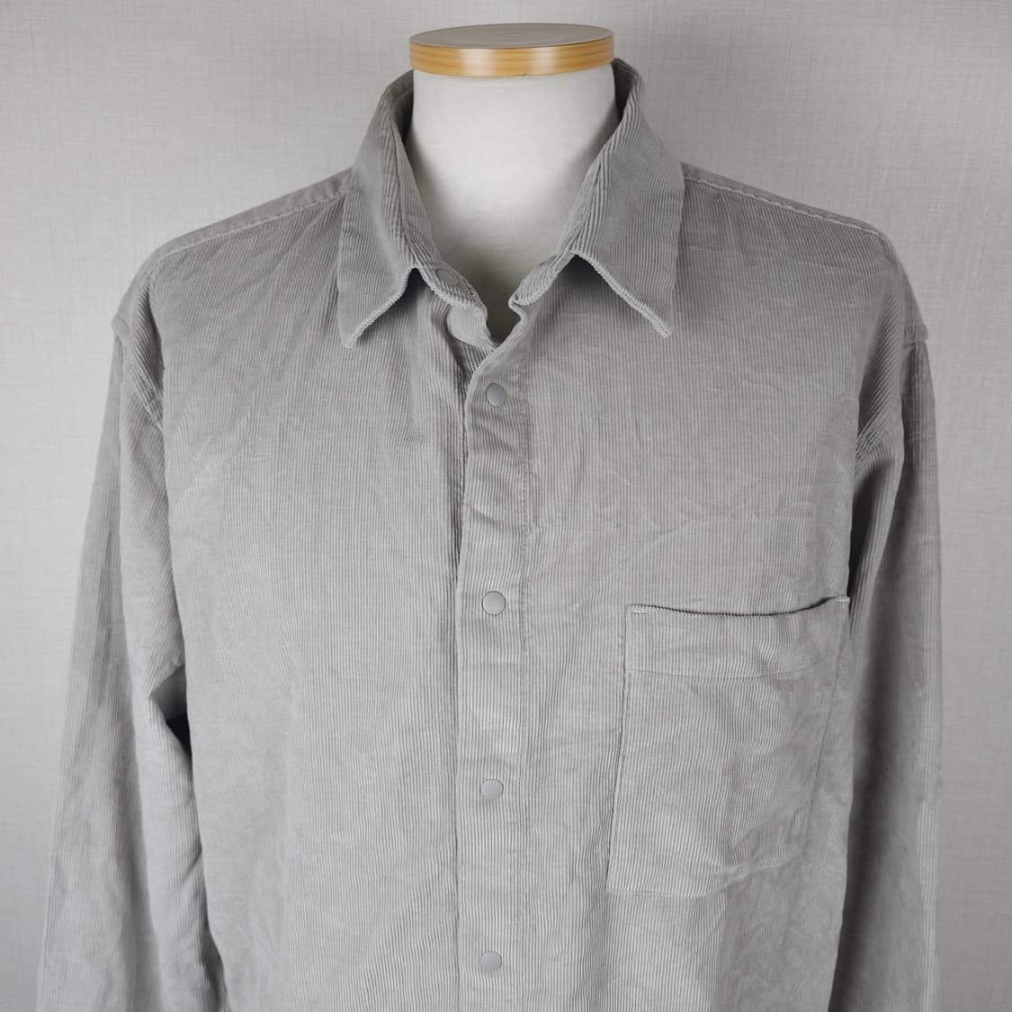 폴햄 코듀로이 긴팔남방 남자110사이즈 새상품  상품이미지2