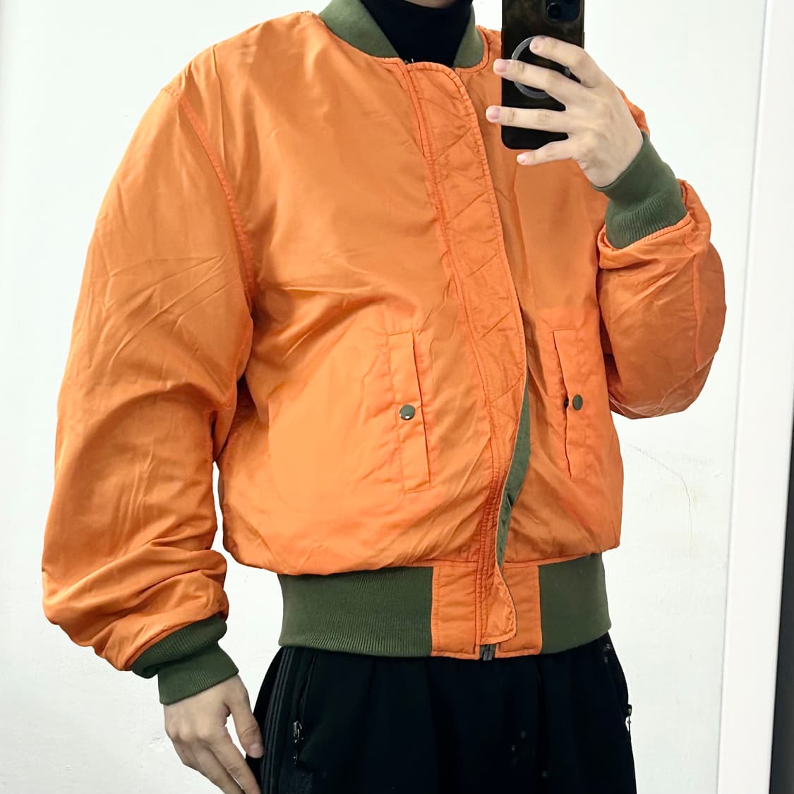 알파인더스트리 리버시블 MA-1 자켓 상품이미지3