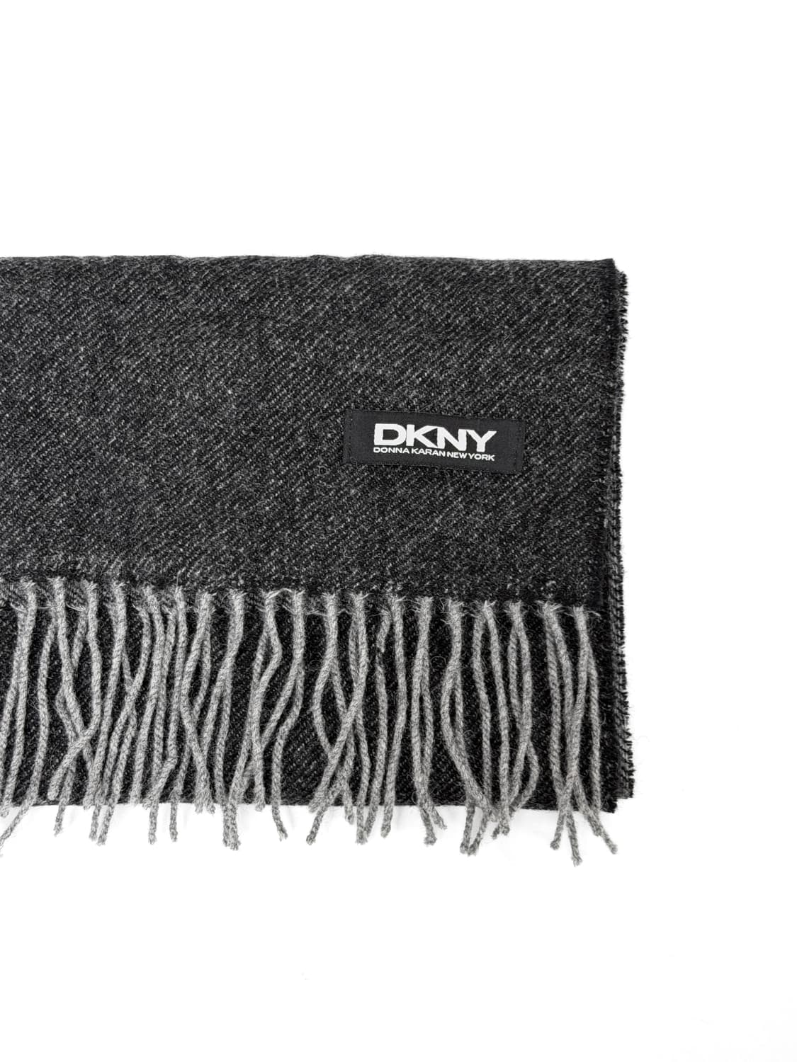 DKNY 캐시미어 블렌드 프린지 머플러 상품이미지1