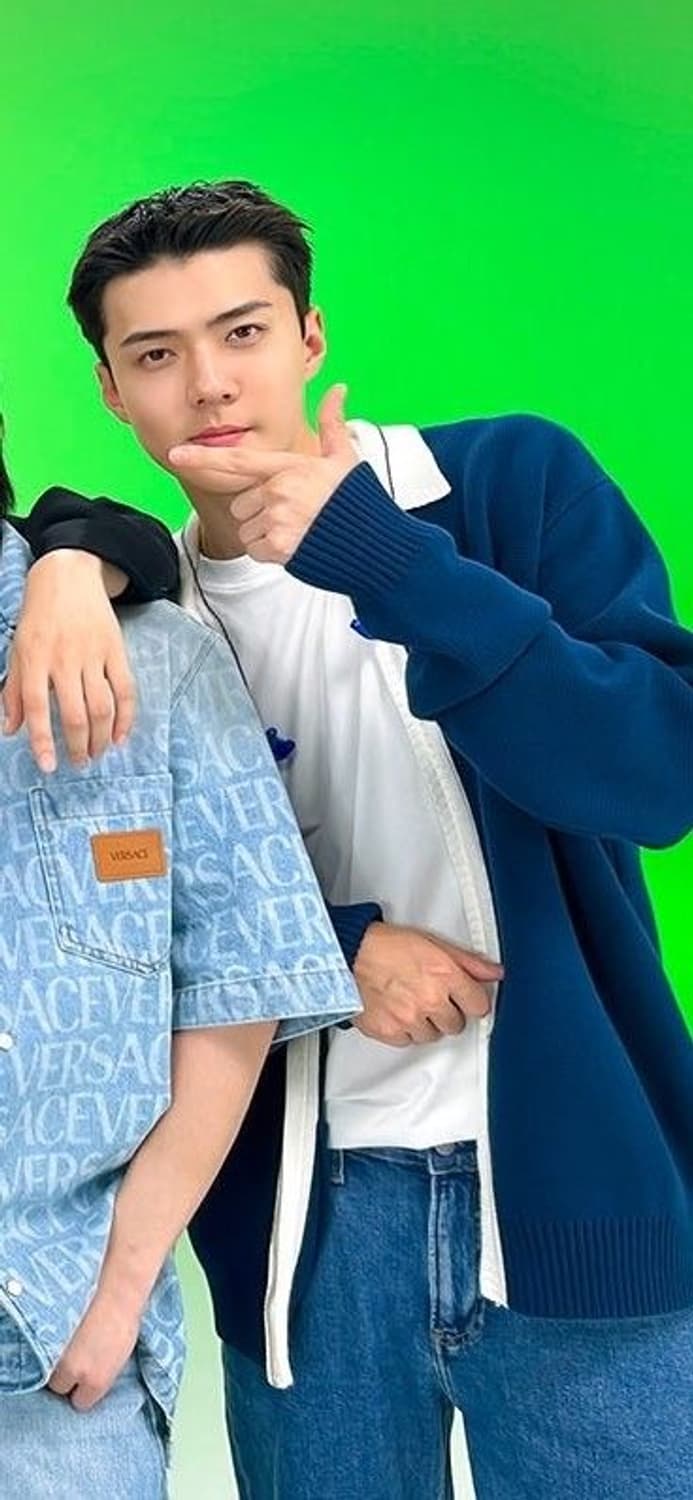 아르테 앤트워프 Keler Contrast Cardigan 네이비 상품이미지9