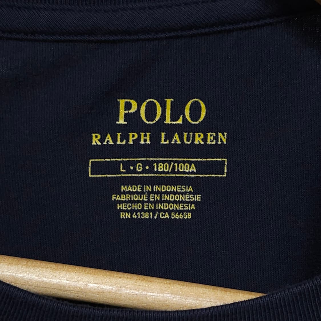 POLO 폴로 랄프로렌 네이비 반팔티 105 상품이미지3