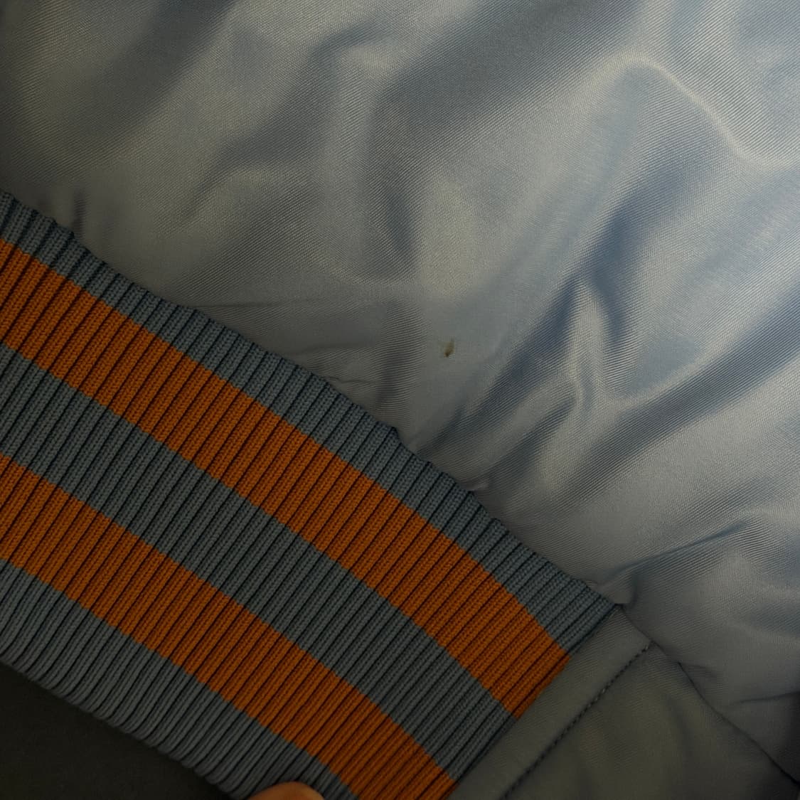 브레인데드 휴먼 하드웨어 새틴 자켓 봄버 상품이미지6