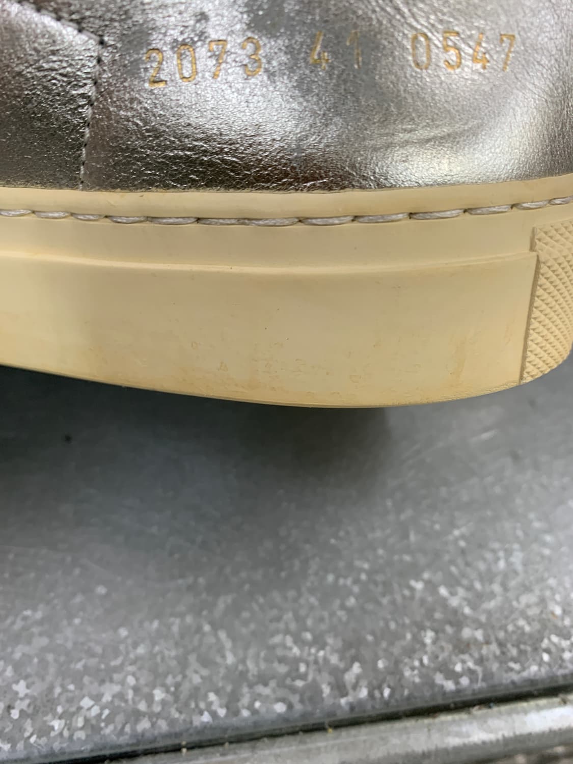 커먼 프로젝트 아킬레스 레트로 로우탑 스니커즈 실버 41(260) 상품이미지8